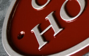 Oval House Sign 260mm x 190mm - Image 2