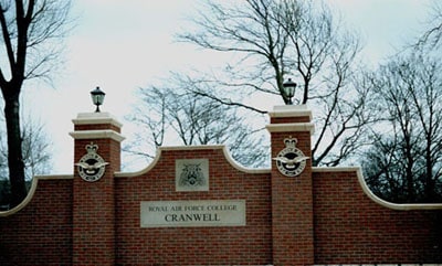 RAF cranwell wall crests