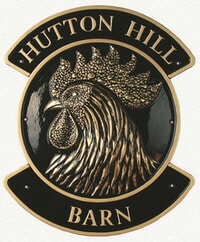 Cast aluminium sculptured signs Sculptured house name signs cast in raised relief