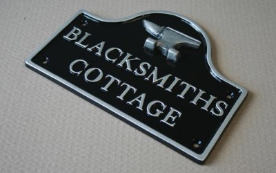 Blacksmiths House Sign