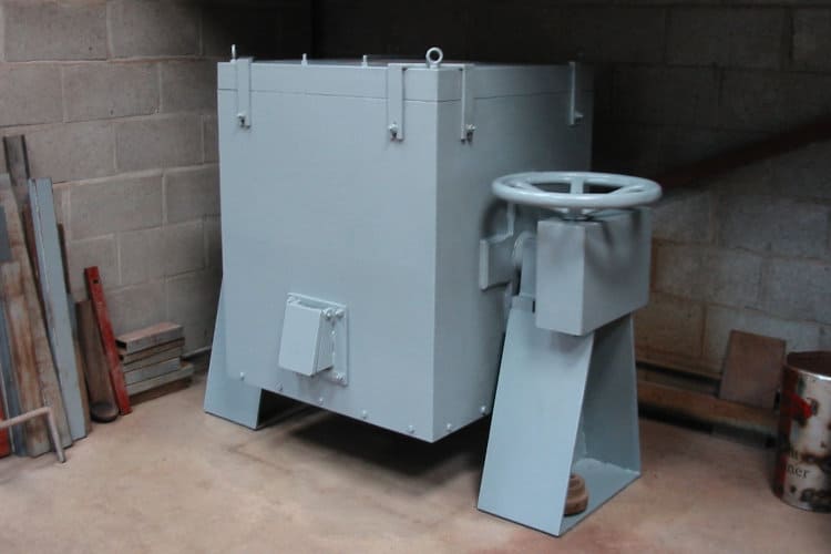 Tilting gas furnace for sale