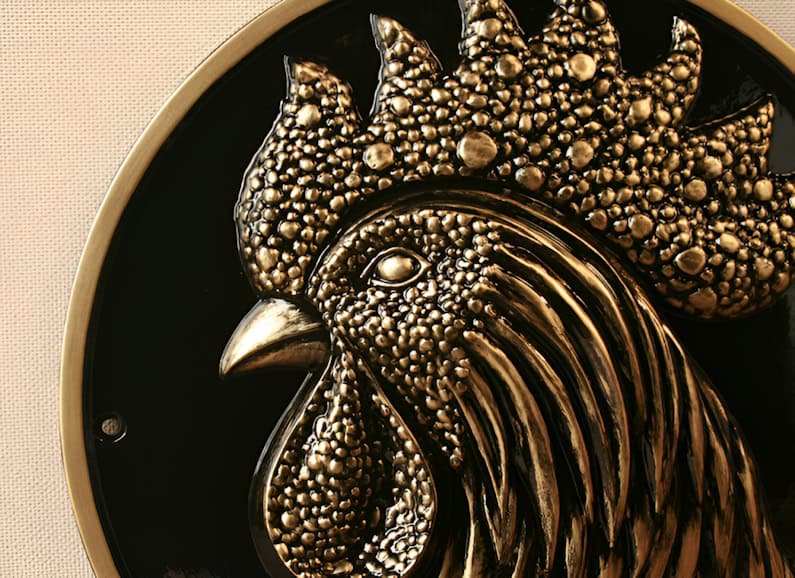 rooster wall art