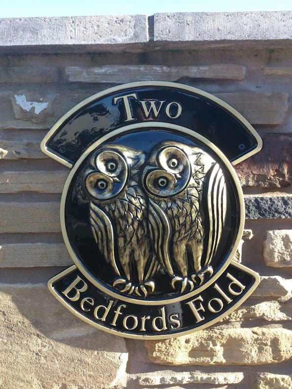 personalised house signs made to order